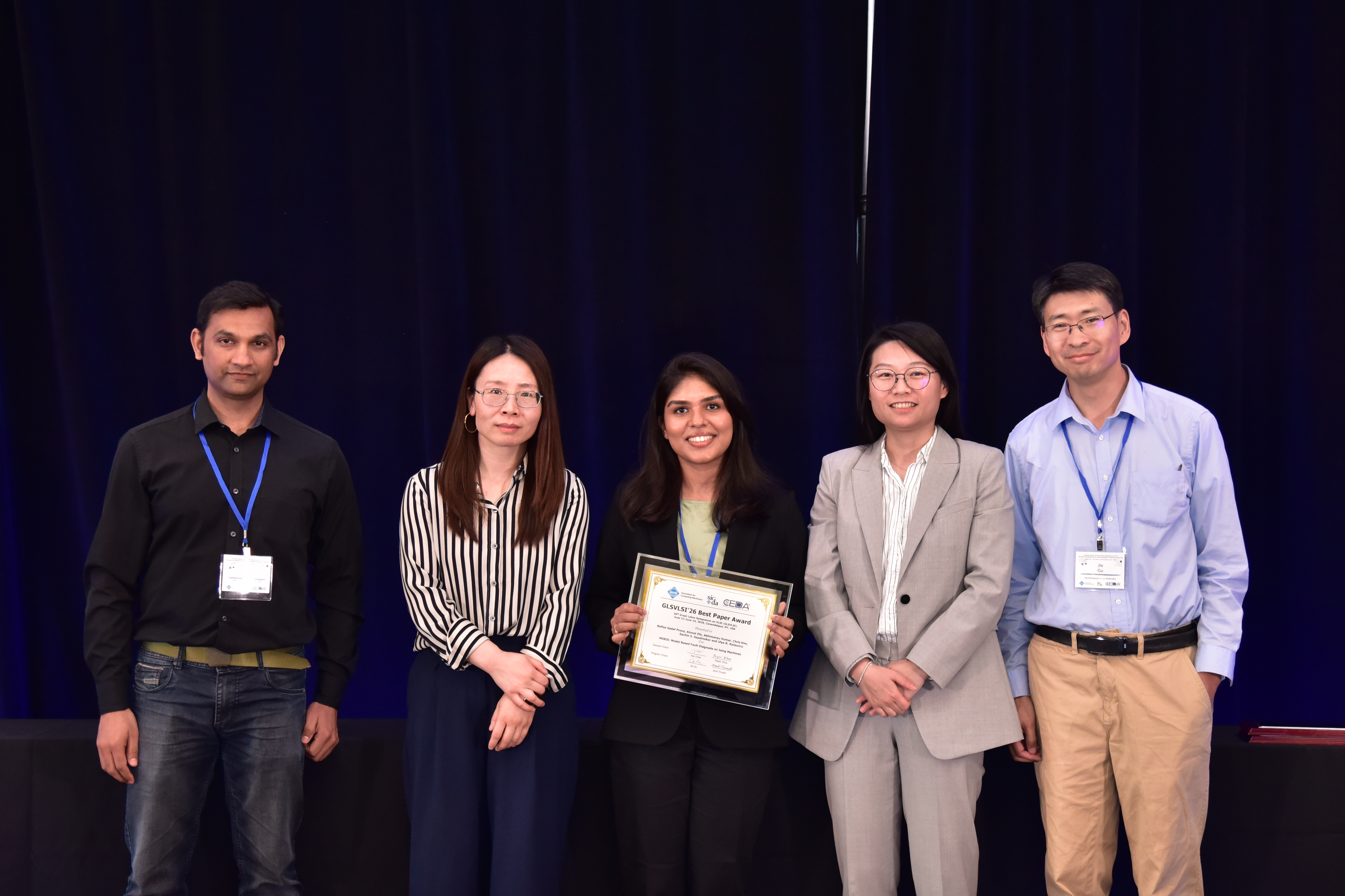 GLSVLSI 2026 best paper award presentation