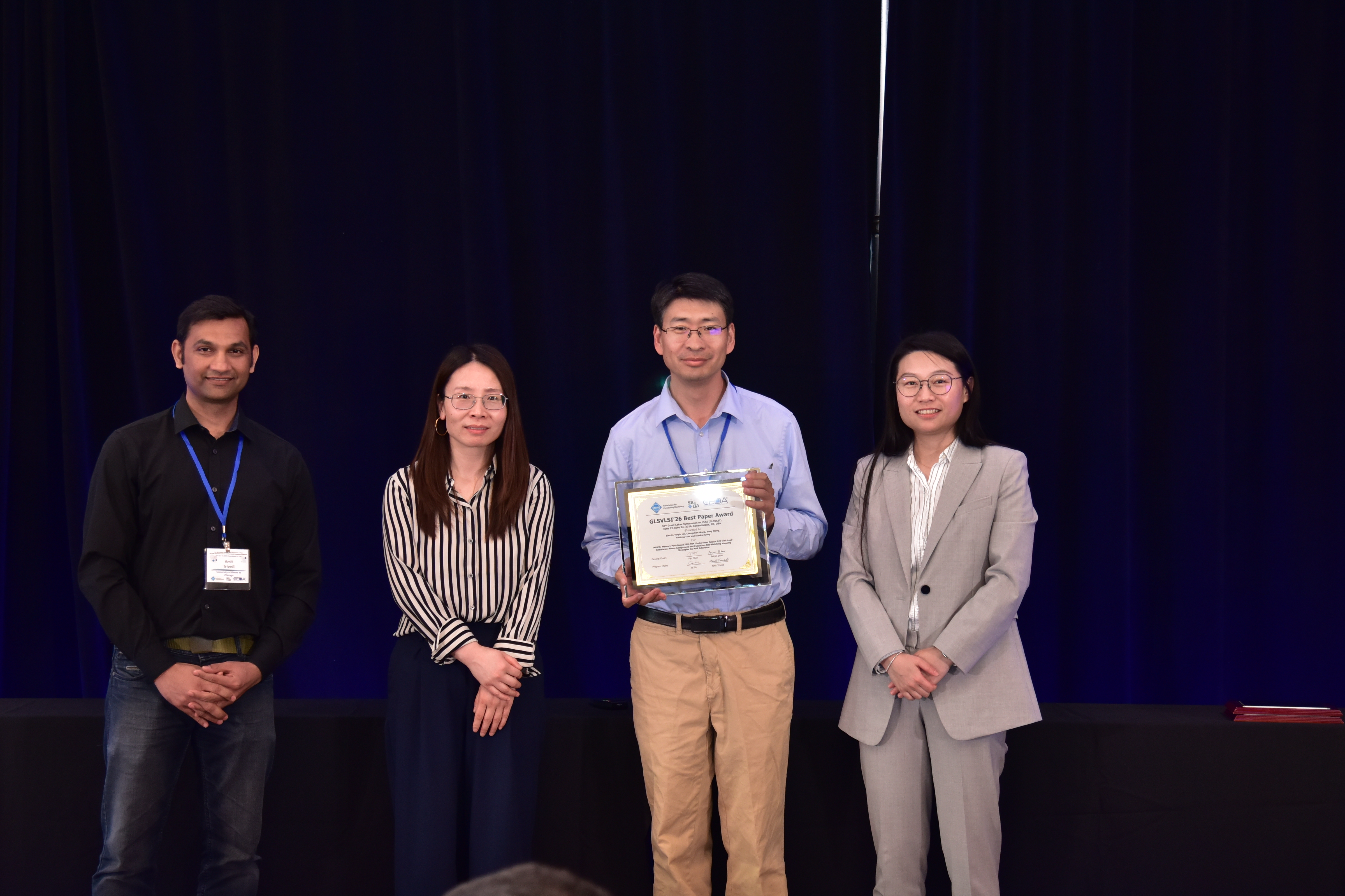 GLSVLSI 2026 best paper award presentation