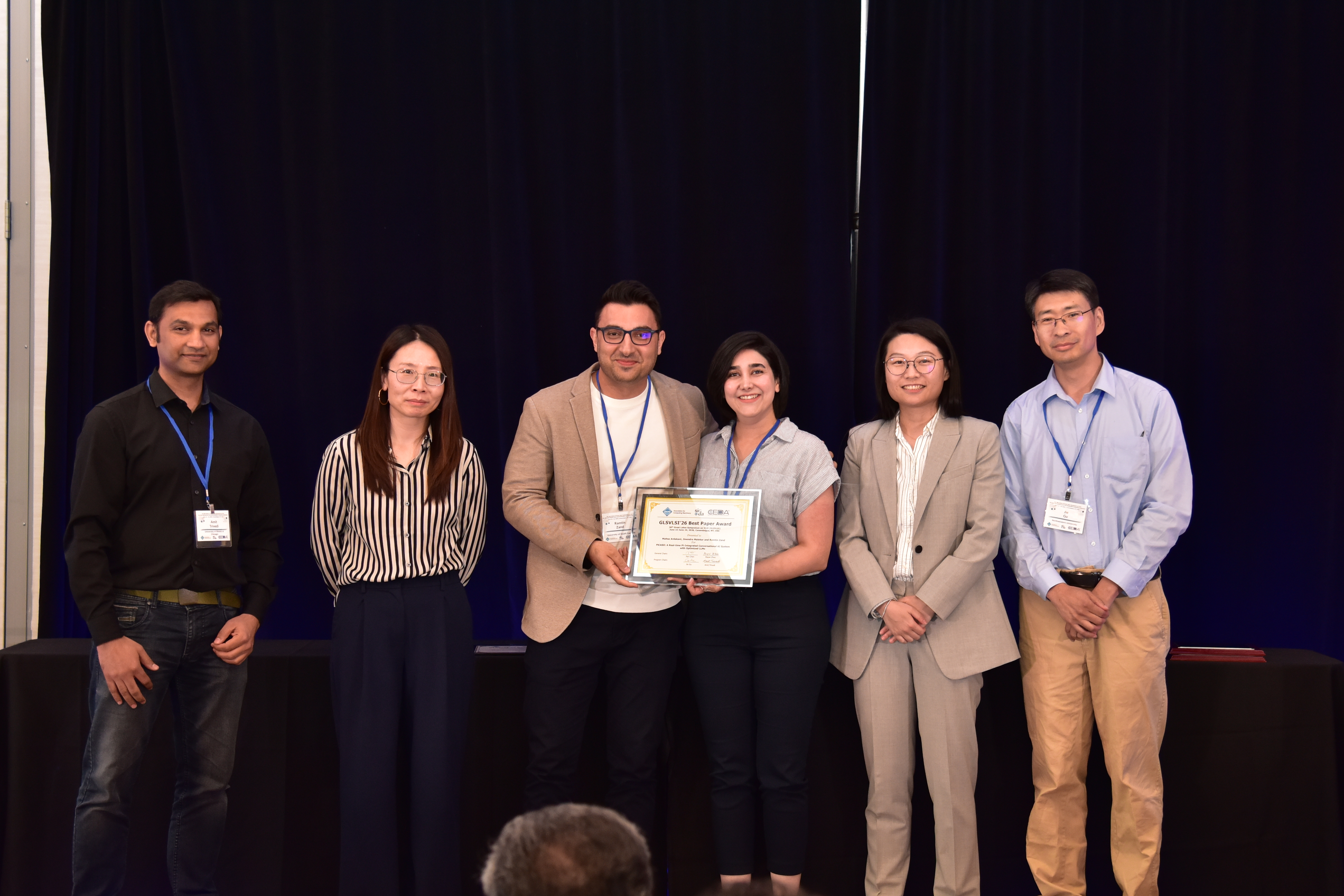 GLSVLSI 2026 best paper award presentation
