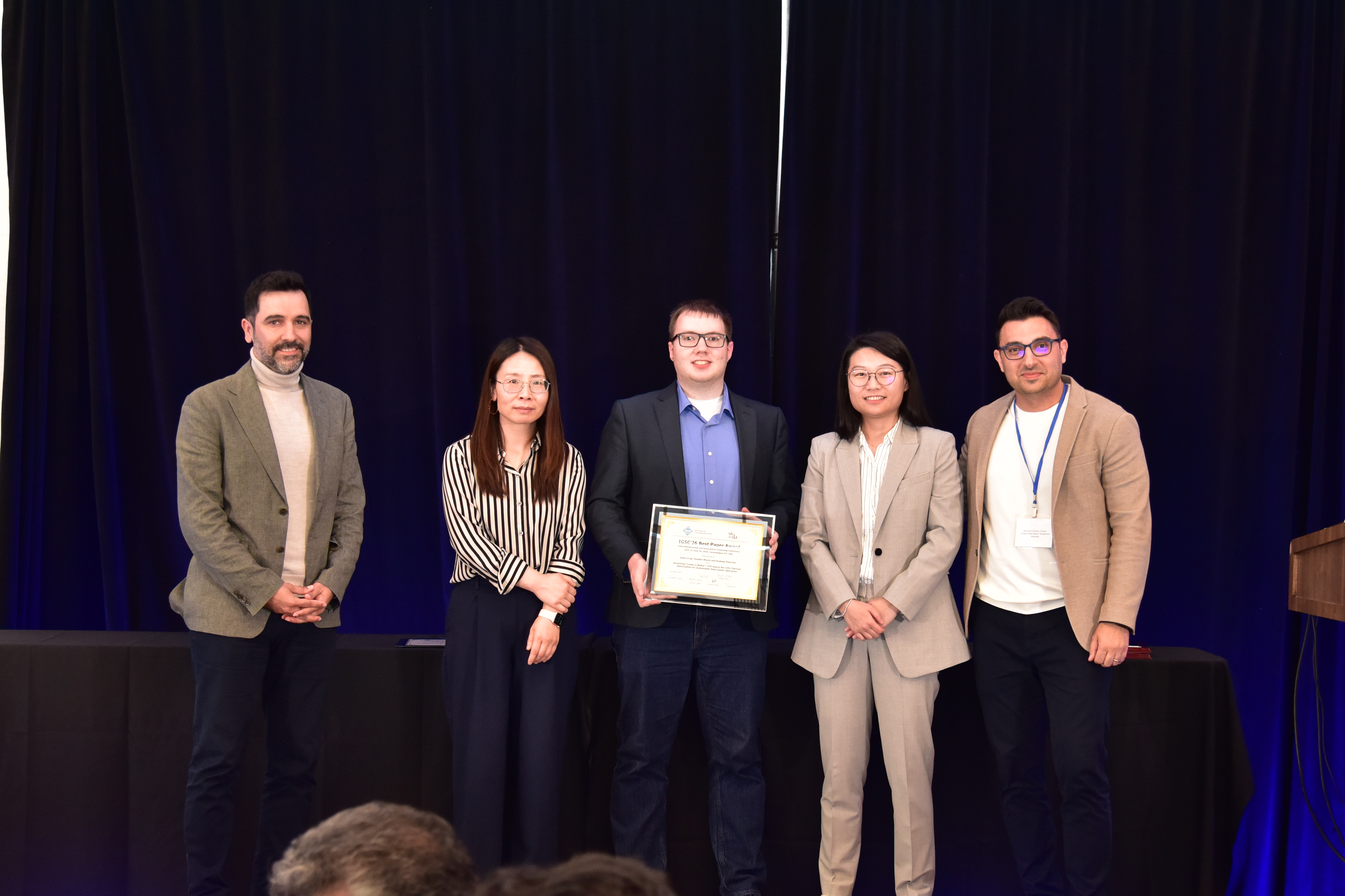 IGSC 2026 best paper award presentation